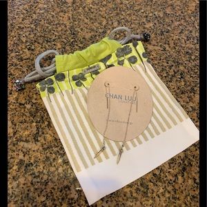 CHAN LUU SILVER THREAD EARRINGS!!😍🎉